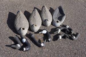 lot 152 image: Goose Decoys