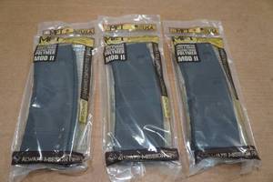 lot 188 image: 3 MFT Mod 2 30 Round AR Magazines - .2235.56.300 AAC