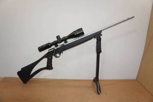 lot 1I image: Mossberg 817 .17 HMR Bolt-Action Rifle - Tasco Scope