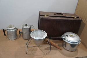 lot 214 image: Assorted Camping Cookware