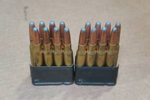 lot 391 image: 16 .30-06 SP Rounds in Clips
