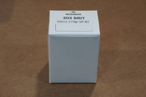 lot 420 image: 20 .303 British 174 Gr Sierra SP BT Ammo
