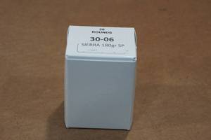 lot 427 image: 20 .30-06 Sprg 180 Gr Sierra SP Ammo