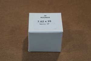 lot 445 image: 30 7.62 x 39mm Sierra SP Ammo