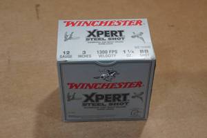 lot 475 image: 25 Winchester Xpert 12 Gauge 3 Steel BB Shot Shotshells