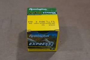 lot 501 image: 25 Remington Express XLR .410 Bore 3 7-12 Shot Shotshells