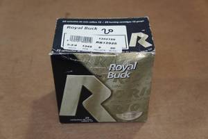 lot 522 image: 25 Rio Royal Buck 12 Gauge 2-34 00 Buck Shotshells