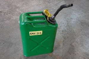 lot 15 image: Metal Jerry Can - Diesel