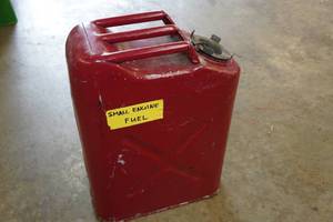 lot 16 image: Metal Jerry Can - Gas