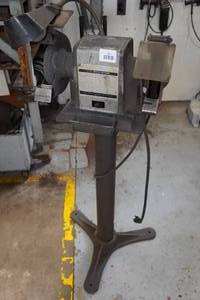 lot 21 image: 12 HP Bench Grinder on Stand