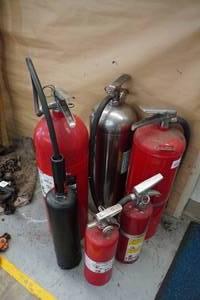 lot 47 image: Fire Extinguishers