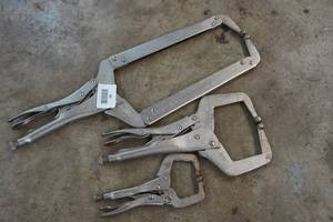 lot 84 image: Locking C Clamp Set