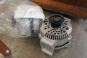 lot 86 image: 2 Motorcraft Alternators
