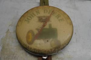 lot 101 image: John Deere Thermometer - 18 Diameter
