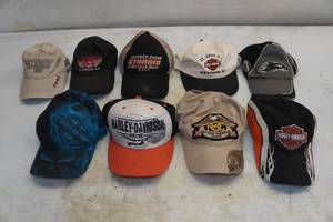 lot 114 image: Harley Davidson and Sturgis Hats