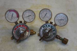 lot 1C image: Harris Oxy-Acetylene Regulators