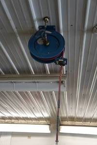 lot 63 image: Air Hose Reel with Hose