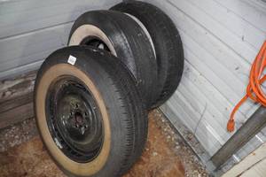 lot 165 image: White Sidewall Tires