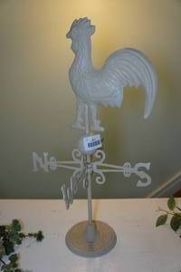 lot 217 image: Rooster Weather Vane
