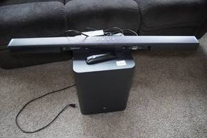 lot 219 image: JBL Soundbar and Subwoofer