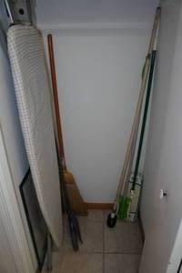 lot 223 image: Brooms, Mops, Ironing Board