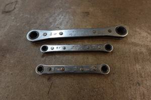 lot 21F image: Snap-On Tools Metric Ratcheting Wrenches