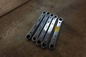 lot 21G image: Snap-On Tools SAE Ratcheting Wrenches