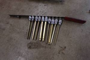 lot 21P image: Snap-On Tools 38 Drive Metric Ball End Hex Key Drivers