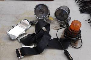 lot 98 image: Automotive Mirror and Lights
