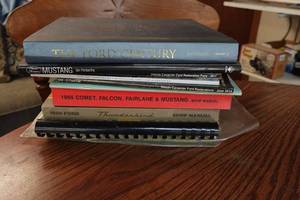 lot 134 image: Ford Books - Shop Manuals