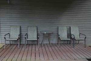 lot 209 image: Patio Chairs and Small Table