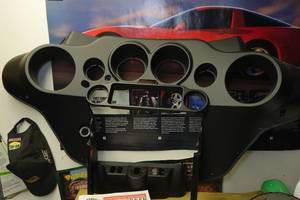lot 308 image: Motorcycle Fairing Instrument Cluster