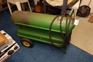lot 74 image: John Deere Torpedo Heater