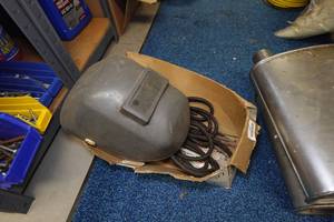 lot 415 image: Welding Hood, Stinger, and Rods