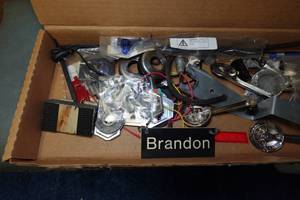 lot 437 image: Small Parts - Window Cranks, Electronics