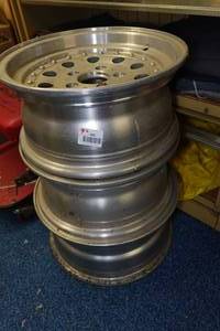 lot 445 image: 3 Centerline Type Wheels - 14 x 6