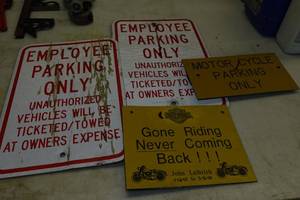 lot 237 image: Assorted Signs