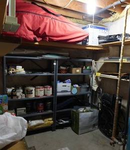 lot 251 image: Contents of Room - Medical, Canes, Shelves
