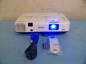 lot 20 image: Epson PowerLite 2155W Home Theater Widescreen Full HD 3LCD 5000-Lumen Projector  Projection System