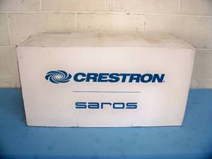 lot 39 image: (2) Crestron SAROS 2-Way Pedant Speakers, model PD6T-W-T-EACH - NEW IN BOX