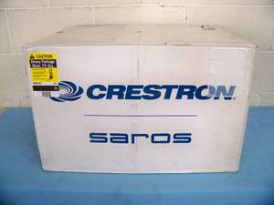 lot 19 image: (2 Pair) Crestron SAROS In-Ceiling Speakers, model SR6T-B - NEW IN BOX