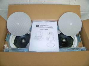 lot 71 image: JBL Control 26CT Background  Foreground Ceiling Speakers