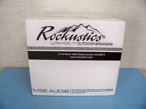 lot 13 image: Rockustics P-1155 Outdoor Decorative Landscape Speaker - NEW IN BOX