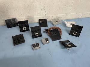 lot 83 image: Lot of Miscellaneous Pro Audio & Video Input Connection Panels