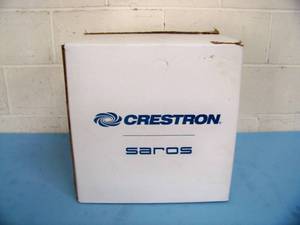 lot 26 image: Crestron SAROS PD8T-B-T-EACH 8 Pendant Subwoofer NEW IN BOX