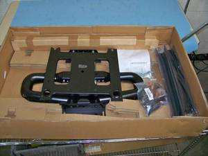 lot 96 image: Heavy-Duty Chief Universal Flat Panel Dual Swing Arm Monitor  Television  TV Wall Mount