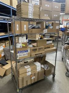 lot 90 image: LARGE Lot of New & Open Box Professional and Commercial Audio Video & Control Items and Accessories