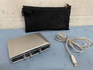 lot 111 image: M-Audio Mobile Pre USB Pre-Amplifier Amp - Microphone  Audio Interface with Case & USB Cable