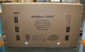 lot 2 image: NEC MutiSync 86 Ultra High Definition Commercial LCD Monitor, C860Q - NEW IN BOX