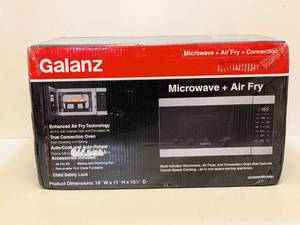 lot 2 image: NEW GALANZ MICROWAVE  AIR FRYER  CONVECTION OVEN